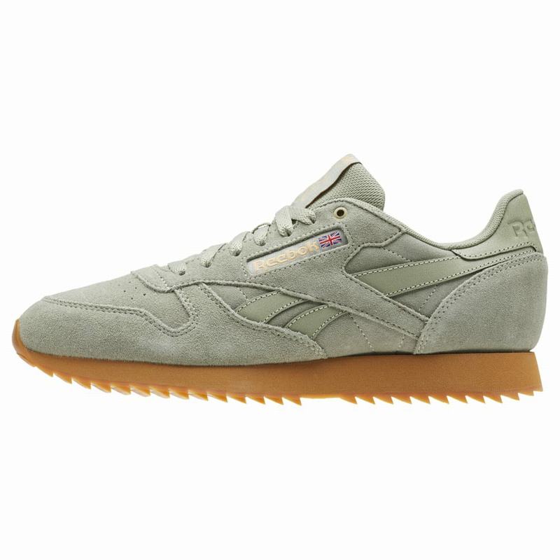 Tenisi Reebok Classic Leather Montana Cans Barbati Verzi Romania IQ7535IR